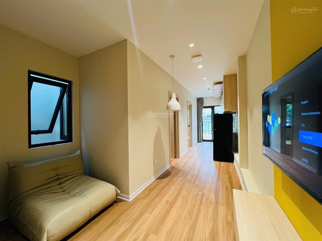 Căn hộ 2n1k đủ đồ, thiết kế hiện đại ngay mặt phố kim đồng, ô tô đỗ cửa