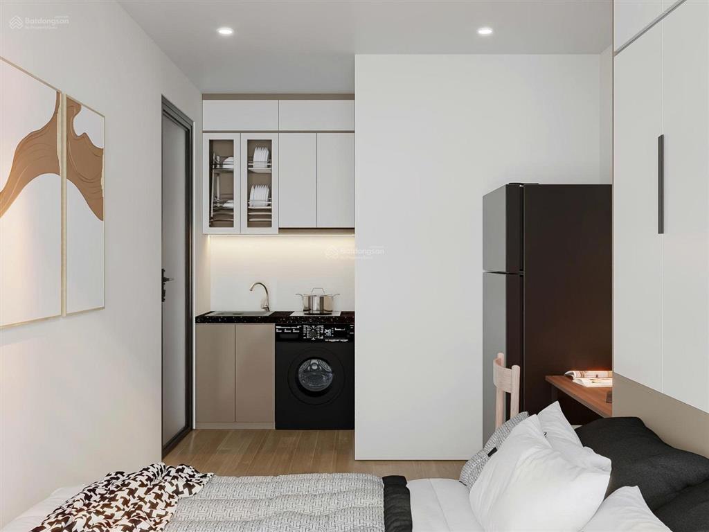Khai trương studio giá rẻ chỉ 4,7tr có máy giặt riêng, đủ đồ tại tôn đức thắng, đống đa