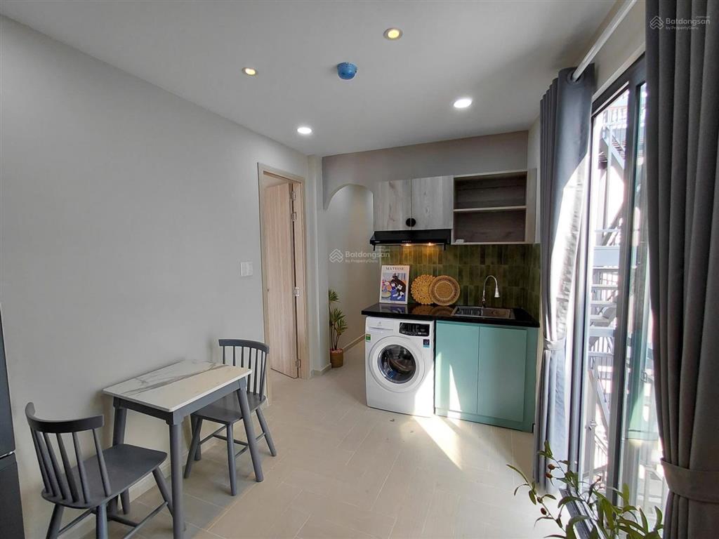 Tưng bừng khai trương căn hộ 1pn ban công mới 100% ngay nơ trang long gần phan đăng lưu giáp q1,3