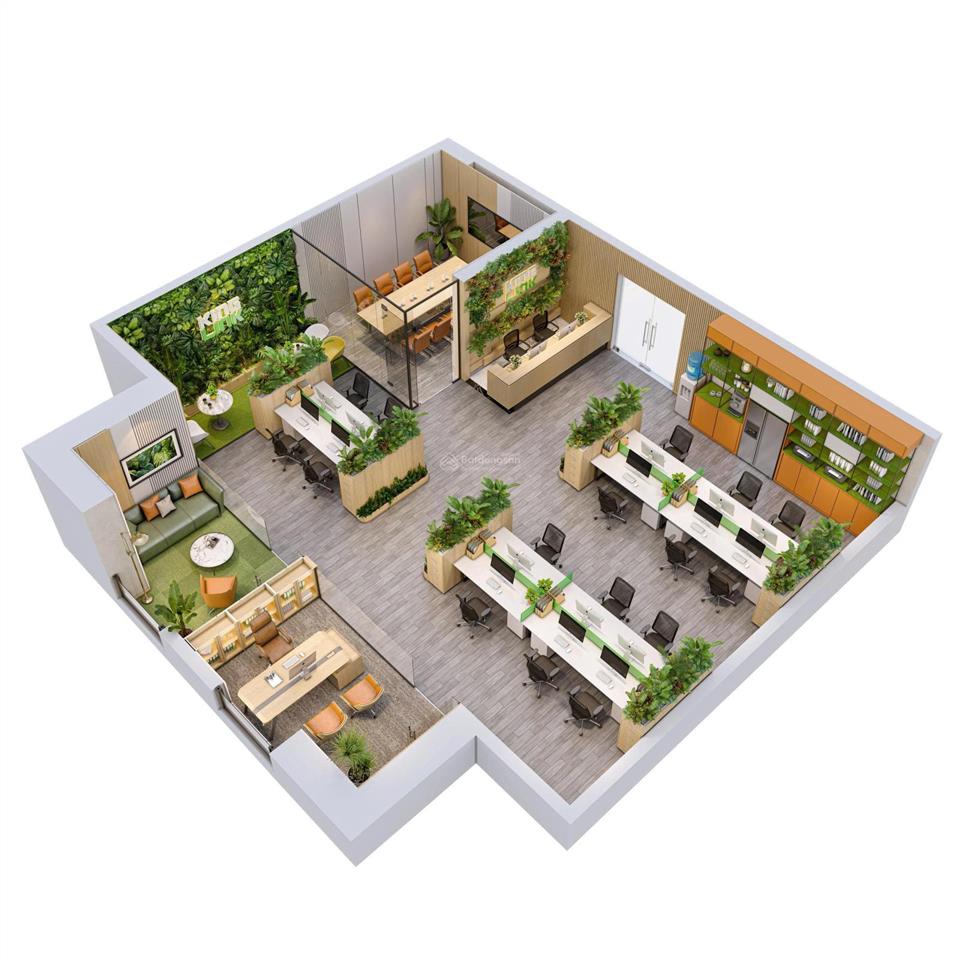 Cho thuê sàn văn phòng hạng a tại rox tower goldmark city, giá 38 triệu/tháng, bàn giao luôn