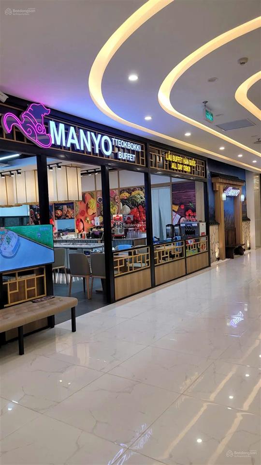 Cho thuê mặt bằng kinh doanh shop khối đế tttm mỹ đình