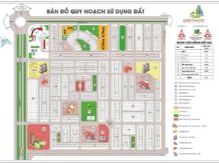 Dự án long tân city. đường 13m. dt. 177m2. trục chính về sân bay long thành