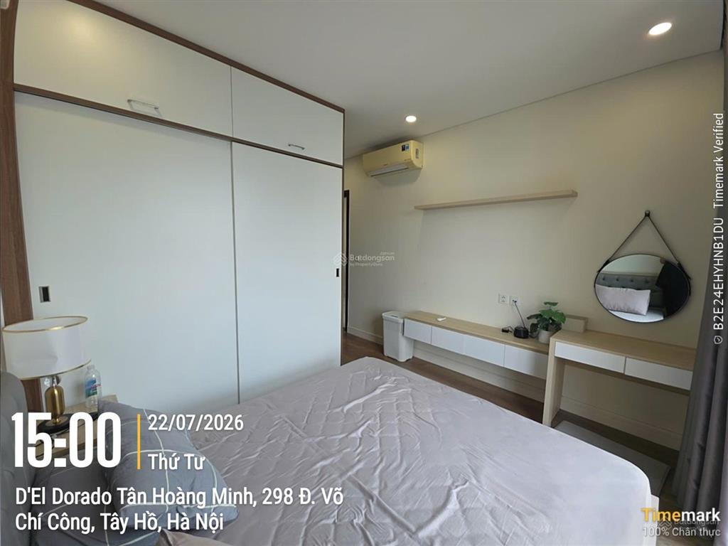 Cần cho thuê căn hộ 2pn full nội thất tại del dorado  tây hồ giá 17 triệu/tháng.  0363 728 ***