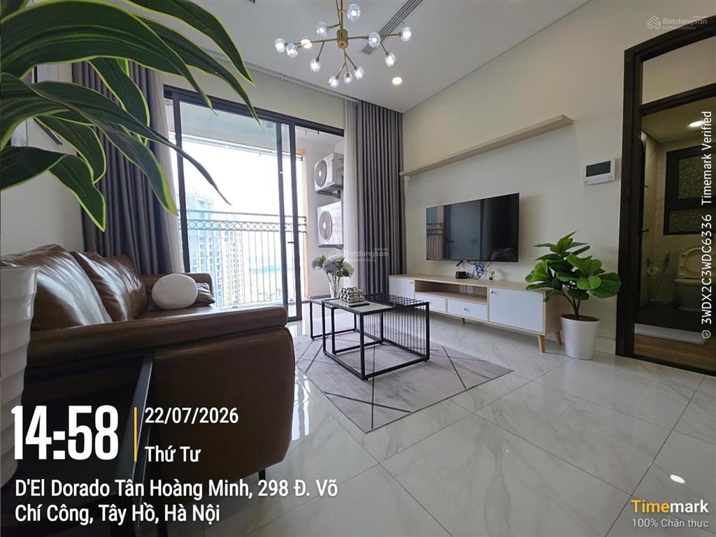 Cần cho thuê căn hộ 2pn full nội thất tại del dorado  tây hồ giá 17 triệu/tháng.  0363 728 ***