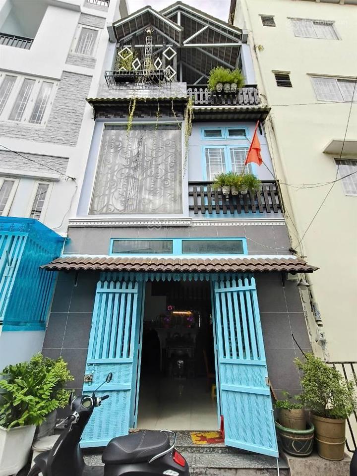 Nhà bình thạnh  ngang hiếm 4.6m  xe tải tới nhà  3 tầng btct  gần mặt tiền tăng bạt hổ