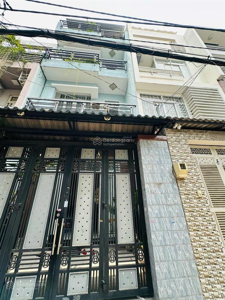 Bán nhà hẻm xe tải 6m  72m2  ngang 4,5m  4 tầng  bùi đình túy  12.9 tỷ