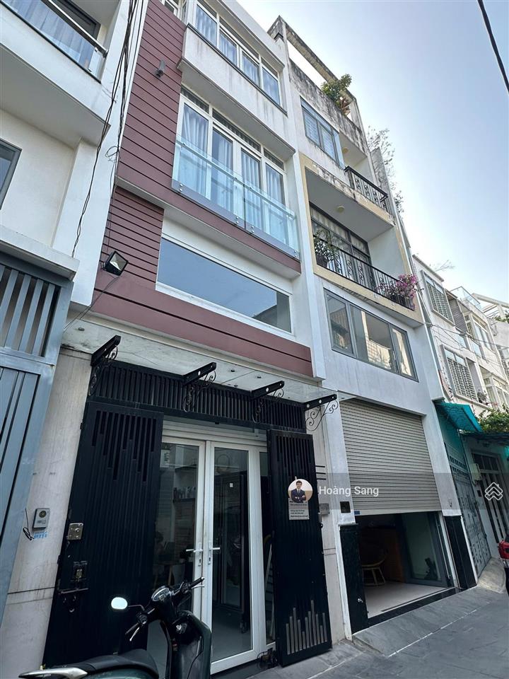 Hạ 600tr! bán nhanh nhà 5 tầng  hẻm xe hơi  52m2 thông số 4x13m  gần chợ bà chiểu