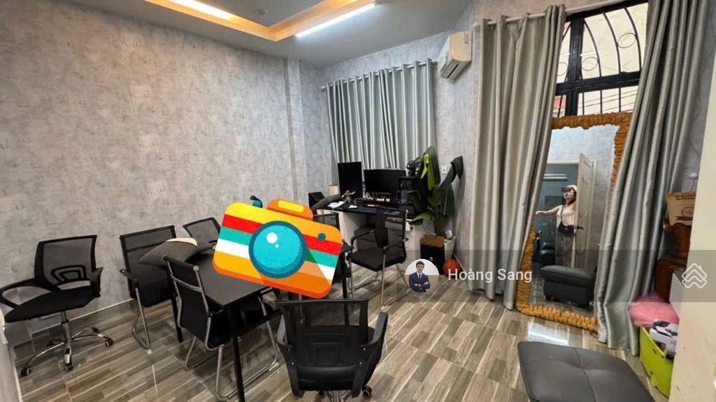 Ngang bề thế 7.6m  hẻm xe hơi  bán nhà 4 tầng btct  lê quang định  khu dân trí cao