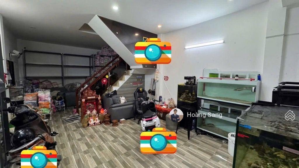 Ngang bề thế 7.6m  hẻm xe hơi  bán nhà 4 tầng btct  lê quang định  khu dân trí cao