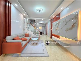 Nhà đẹp full nội thất  3 tầng btct 50m2 nở hậu đẹp  hẻm xe hơi thông đinh bộ lĩnh