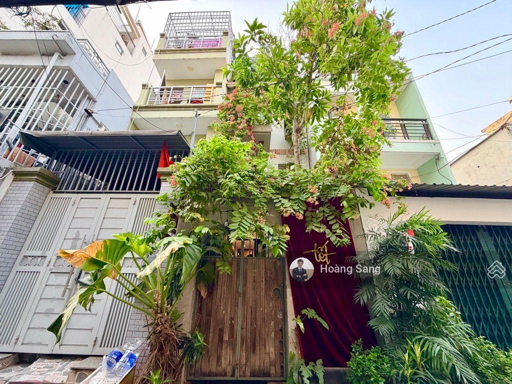 Hẻm xe hơi thông  bán nhà 5 tầng btct  64m2  2 căn ra mặt tiền  khu làng đại học  gần q1