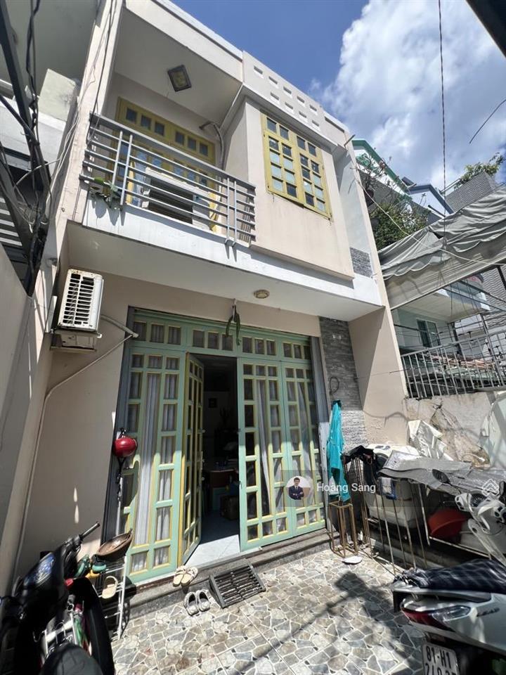 Chỉ 118tr/m2  bán nhà vũ tùng  sổ vuông a4  80m2 thông số 4.6x17m  gần chợ bà chiểu