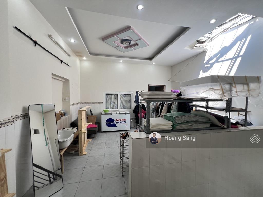 Chỉ 118tr/m2  bán nhà vũ tùng  sổ vuông a4  80m2 thông số 4.6x17m  gần chợ bà chiểu