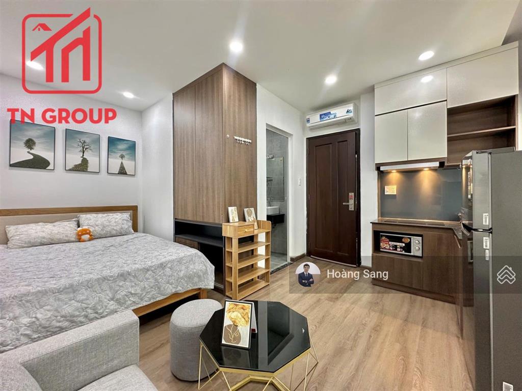 Studio tách bếp siêu rộng, siêu đẹp nguyễn hữu cảnh p22 bình thạnh gần l81  sân golf him lam