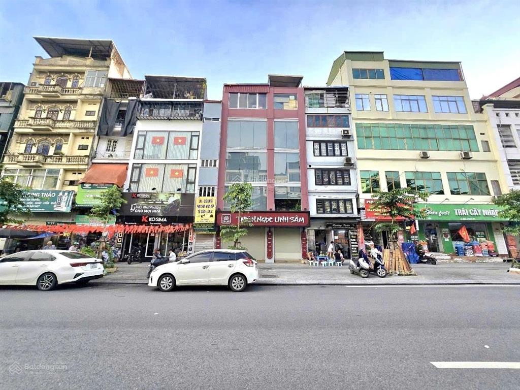 Mặt phố xã đàn  1 mặt phố, 1 mặt ngõ  80m x 6 tầng  vị trí vàng  kinh doanh  giá 65 tỷ (tl)