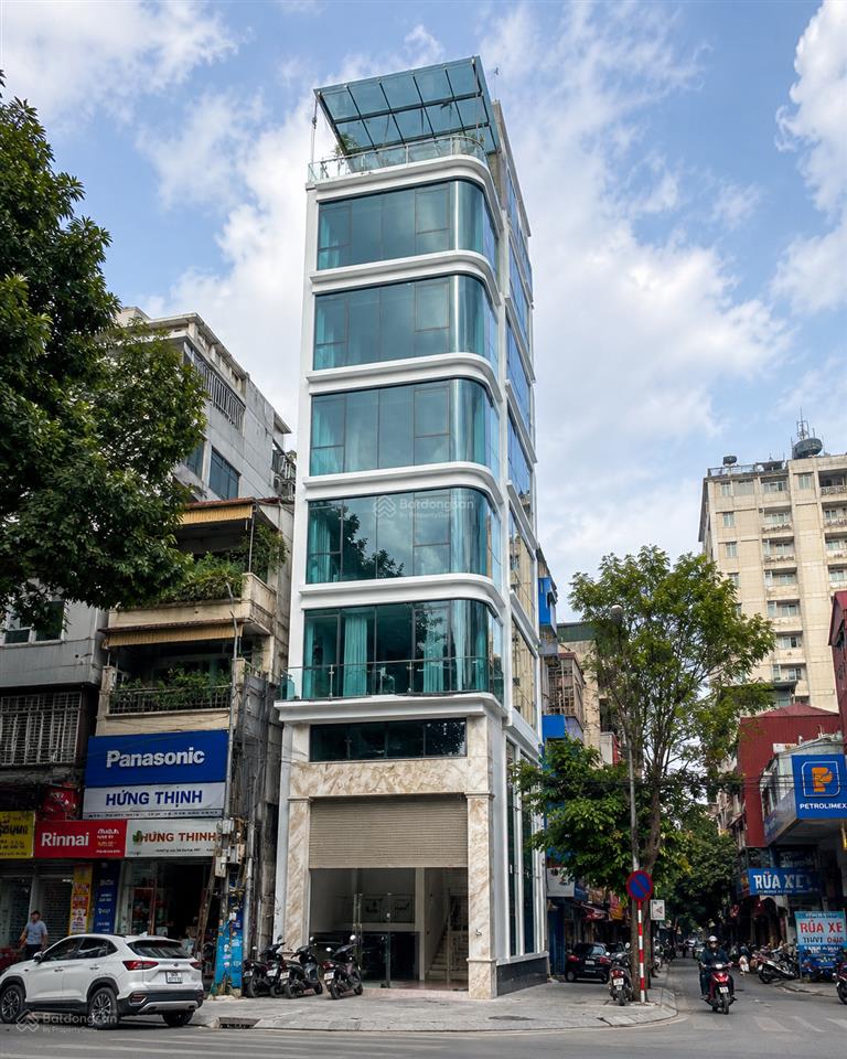 Mặt phố đê la thành to  lô góc 3 thoáng  74m x 8 tầng  thông sàn kinh doanh  giá 57 tỷ (tl)