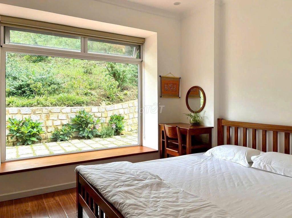 CHO THUÊ VILLA 3PN, PHONG CÁCH GỖ, VIEW RỪNG THÔNG - ANKROET ĐÀ LẠT