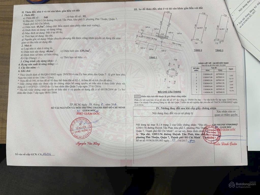 Bán nhà shr hẻm 1205/1/36 huỳnh tấn phát q7 phú thuận hẻm ba gác 4 tầng view phú mỹ hưng