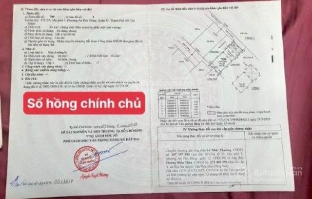 Bán nhà 971/3a khu phố 3, phường an phú đông, quận 12 , sát gv , giá 2.95 tỷ