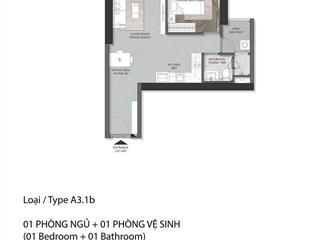 1pn eaton park căn vip tầng cao view q1 thoáng đẹp, chủ thiện chí bán 6.9 tỷ all in