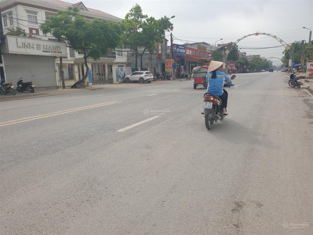 Đất "vàng" lô góc trục đường chính kinh doanh sầm uất bãi vạc, đại nghĩa 147m2 9.2m (giá thiện chí)