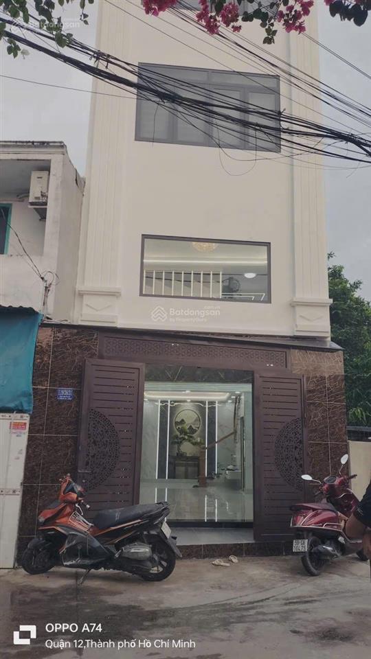 Bán nhà phố 119/45 trung mỹ tây 13, 4,490 tỷ, 45m2, giá tốt, view đẹp
