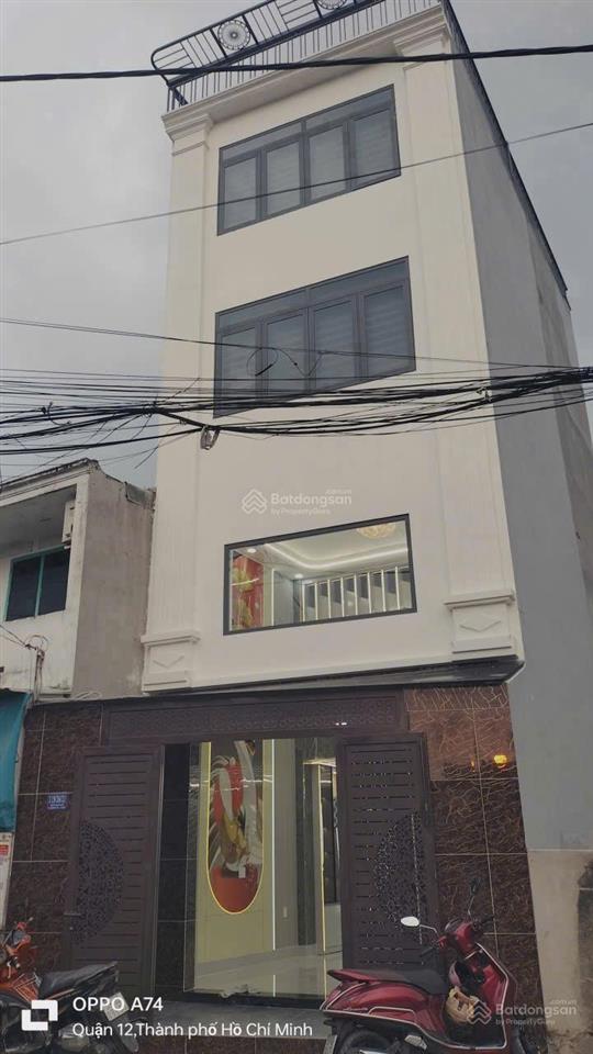 Bán nhà phố 119/45 trung mỹ tây 13, 4,490 tỷ, 45m2, giá tốt, view đẹp