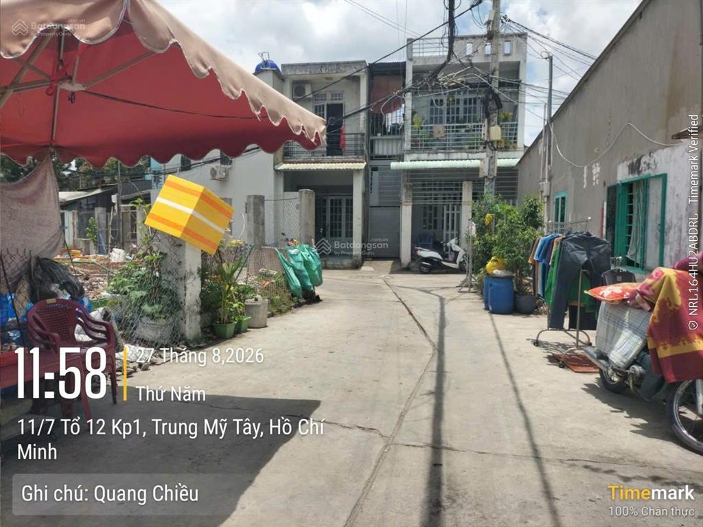 Đất góc 2 mặt tiền đường đông bắc, tch, q12, tphcm, 72m2 giá 3 tỷ 575 tr