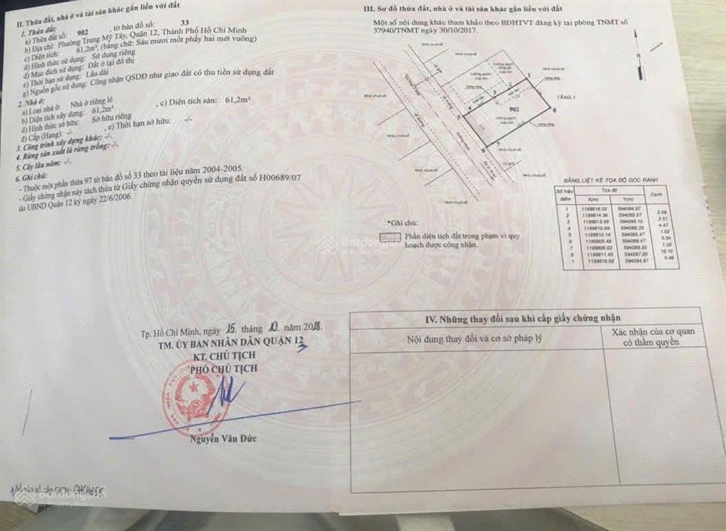 Bán nhà rẻ đường tmt 2a. phường trung mỹ tây, q 12, giá  4,45 tỷ, 62m2, 2pn, 2wc, mặt tiền 9m