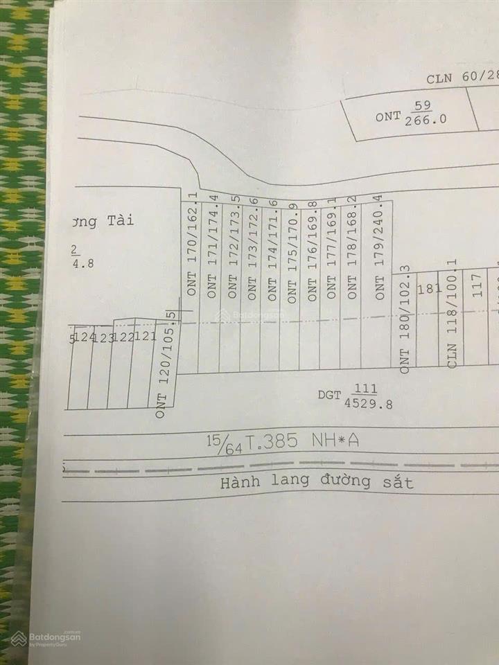 Chính chủ bán đất 02 mặt tiền đường tỉnh 385 (phố tài), xã đại đồng, tỉnh hưng yên