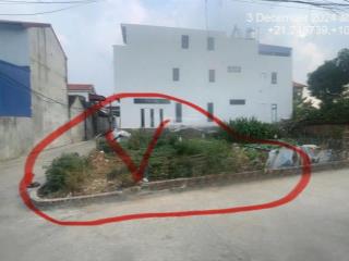 Bán lô góc an trung, sóc sơn 3.35 tỷ