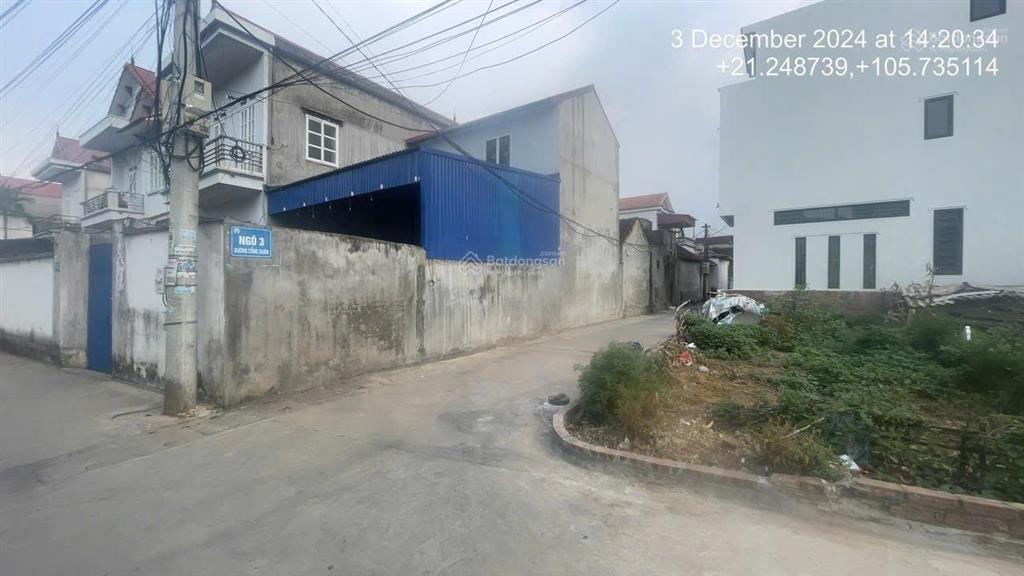 Bán lô góc an trung, sóc sơn 3.35 tỷ