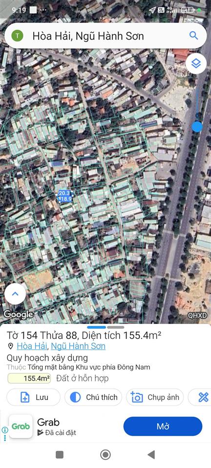 Bán đất tại kiệt 224 trần đại nghĩa, 5.7 tỷ, 150m2, ngũ hành sơn, đà nẵng
