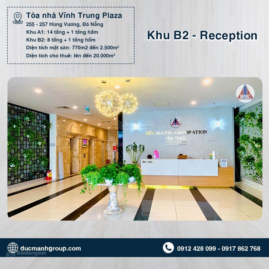 Cho thuê mặt bằng văn phòng 750m² tại vĩnh trung plaza, tối ưu cho doanh nghiệp it & tech