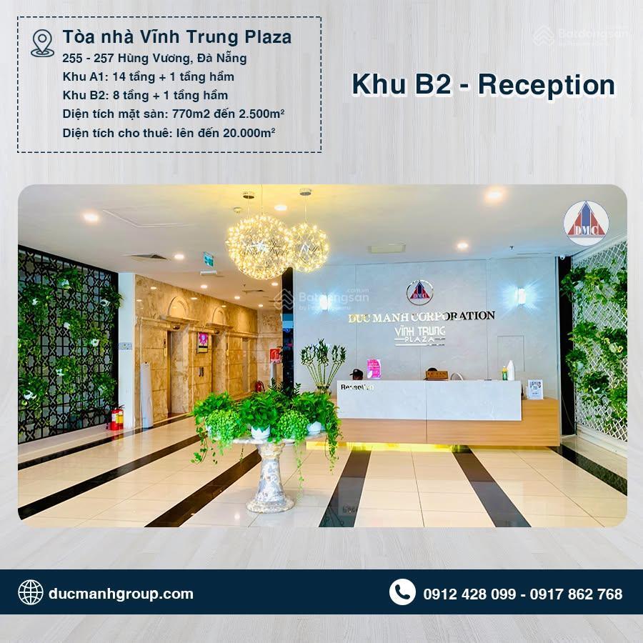 Bắt trọn xu hướng "destination business" mặt bằng sàn 725 m² tại tầng 01 vĩnh trung plaza