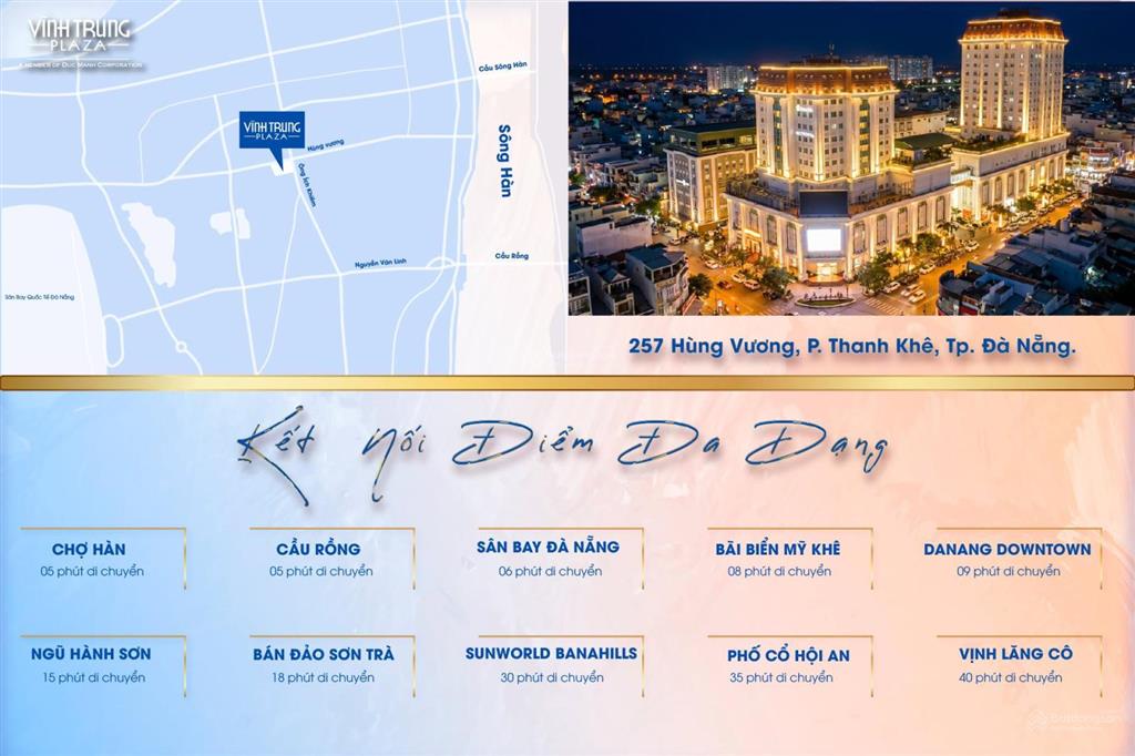 Bắt trọn xu hướng "destination business" mặt bằng sàn 725 m² tại tầng 01 vĩnh trung plaza