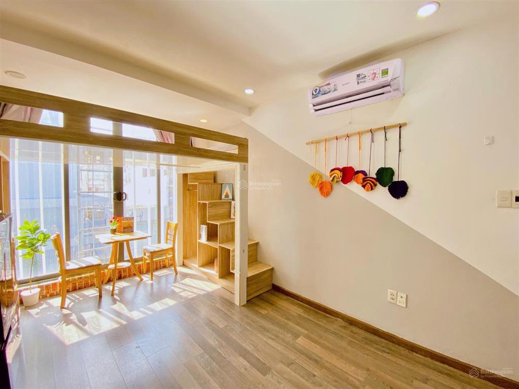 Chỉ 4,9tr  phòng trọ duplex cửa sổ toàn cảnh, ngay trung tâm phú nhuận, làm việc chính chủ
