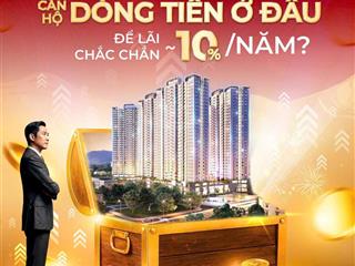 Bán căn hộ trung tâm thành phố thái nguyên sẵn dòng tiền thuê vốn chỉ 900 triệu