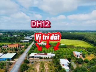 Đất đẹp hậu dài miên man nhựa dh12 17x92 có 357m2 thổ cư