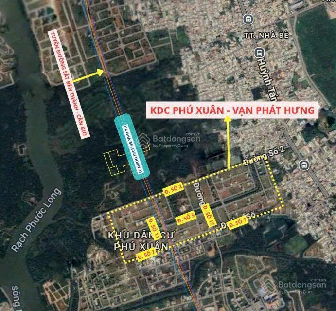 Bán đất nền dự án tại kdc phú xuân vạn phát hưng, 40 triệu/m2, 132m2 (6x22)