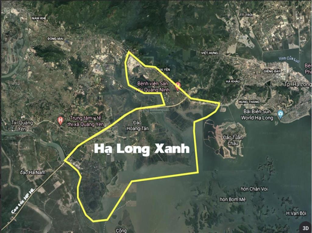 Nhà đất thổ cư phường đại yên (tuần châu), tiếp giáp da hạ long xanh 3 tầng, đất 608m2, chính chủ.