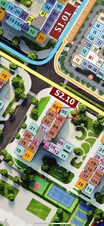 Cho thuê căn hộ 2 ngủ 2 vệ sinh giá rẻ tại toà s2.10 vinhomes ocean park 1