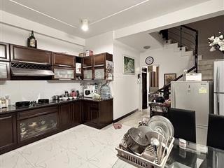 6,1m x 14m  9,1 tỷ, mặt tiền đường số 9, p. thông tây hội