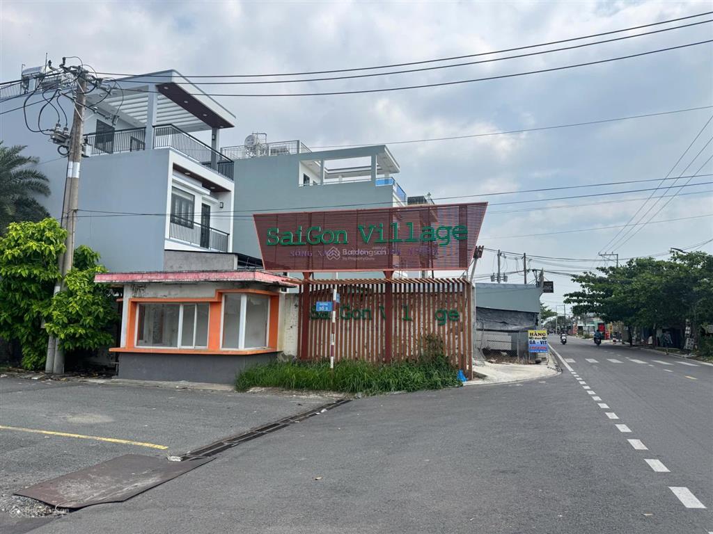 Đất thổ cư, saigon village long hậu đg lê văn lương nối dài
