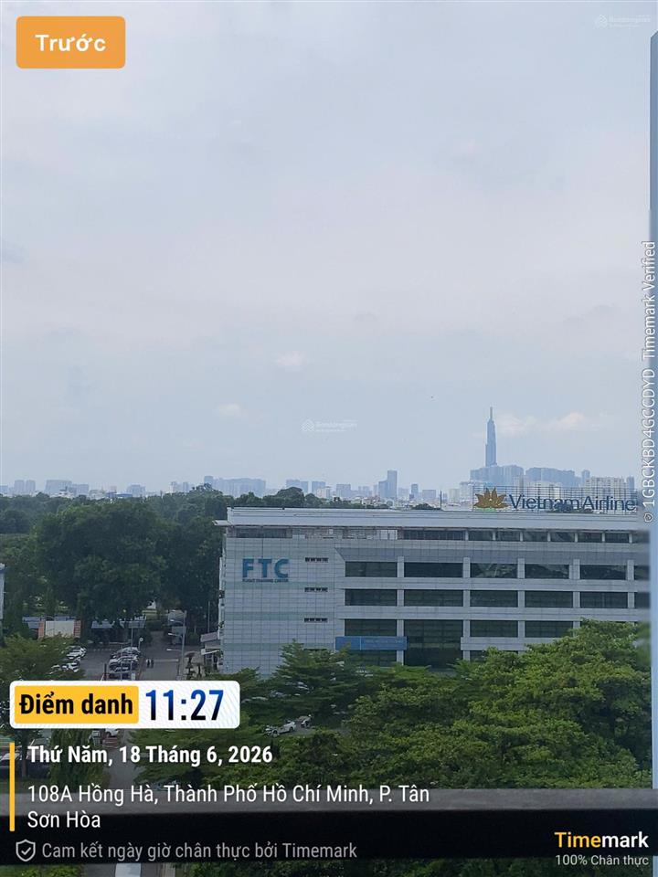 Cho thuê cc the botanica 70m² 2pn 2wc giá 15tr/th nhà siêu thoáng  0931 550 ***