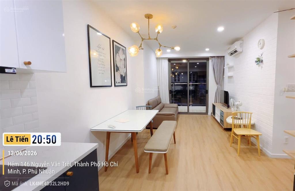 Cho thuê cc kingston residence, 80m2 2pn 2wc giá 19tr/th view hướng đông nam