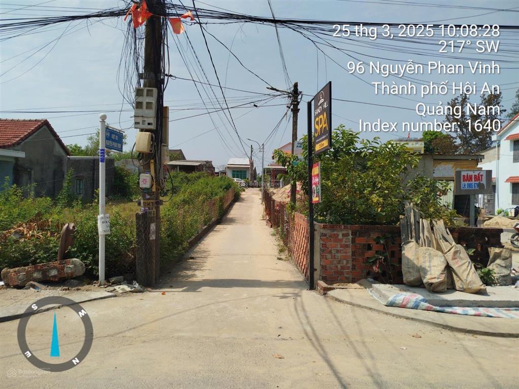 Đất vàng đường nguyễn phan vinh biển an bàng hội an.