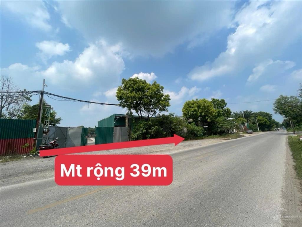 1073m2 đất mặt đường ql2 nội bài hơn 6 tỷ