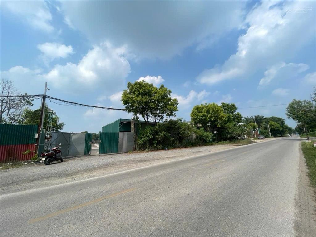 1073m2 đất mặt đường ql2 nội bài hơn 6 tỷ
