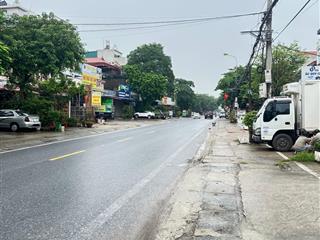 Nhà 3 tầng mặt đường quốc lộ 2, thái phú sóc sơn 440m2
